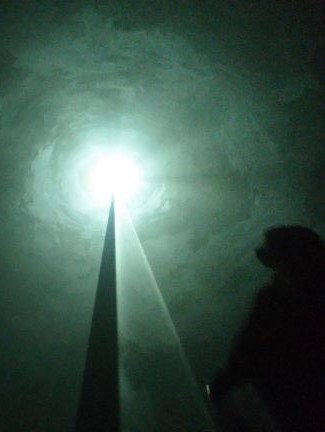 Installation artwork Anthony McCall (LaM)