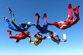 skydiving